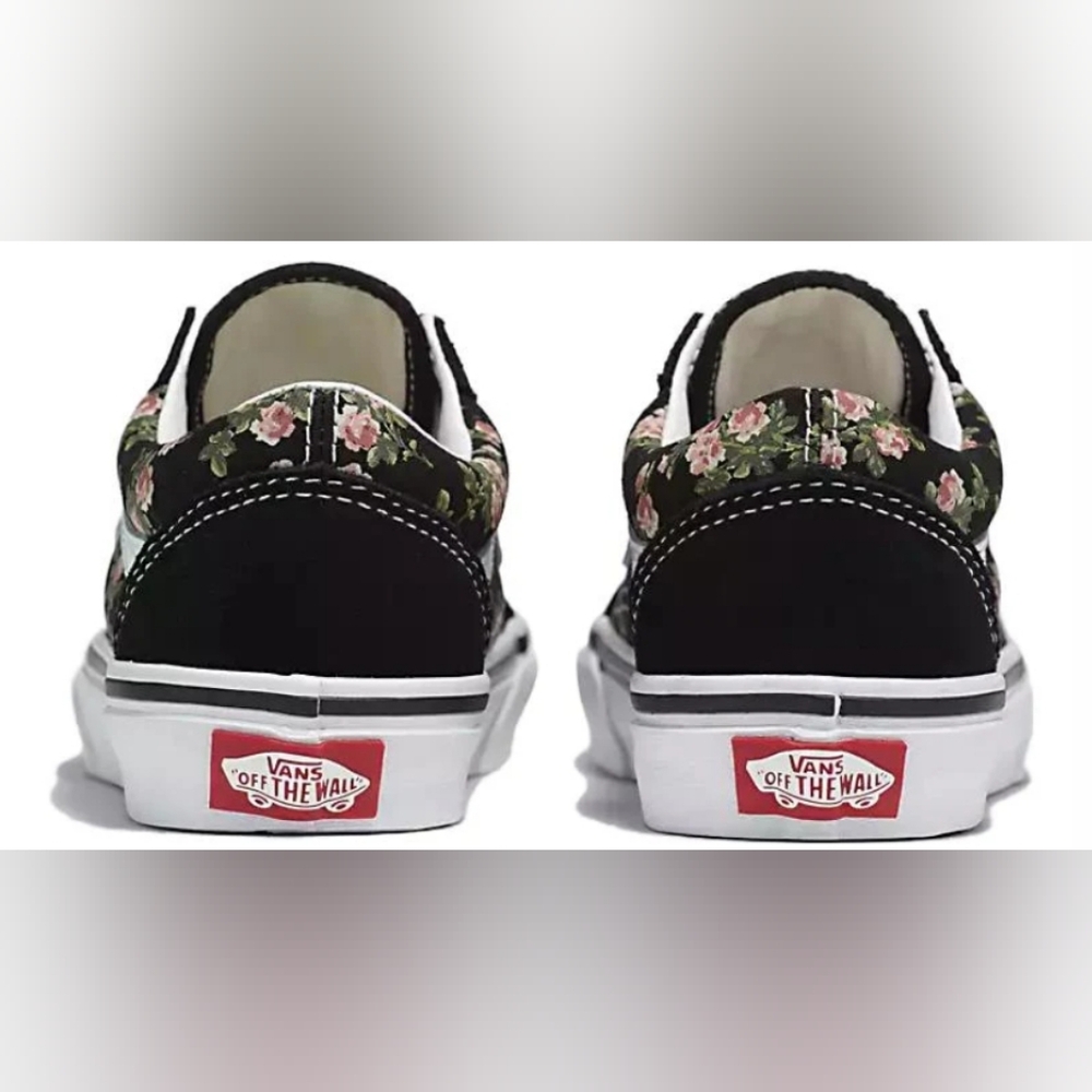 Vans Old Skool 'Wallflower Floral' Pre-School Sneakers Size 11 New - Picture 3 of 10